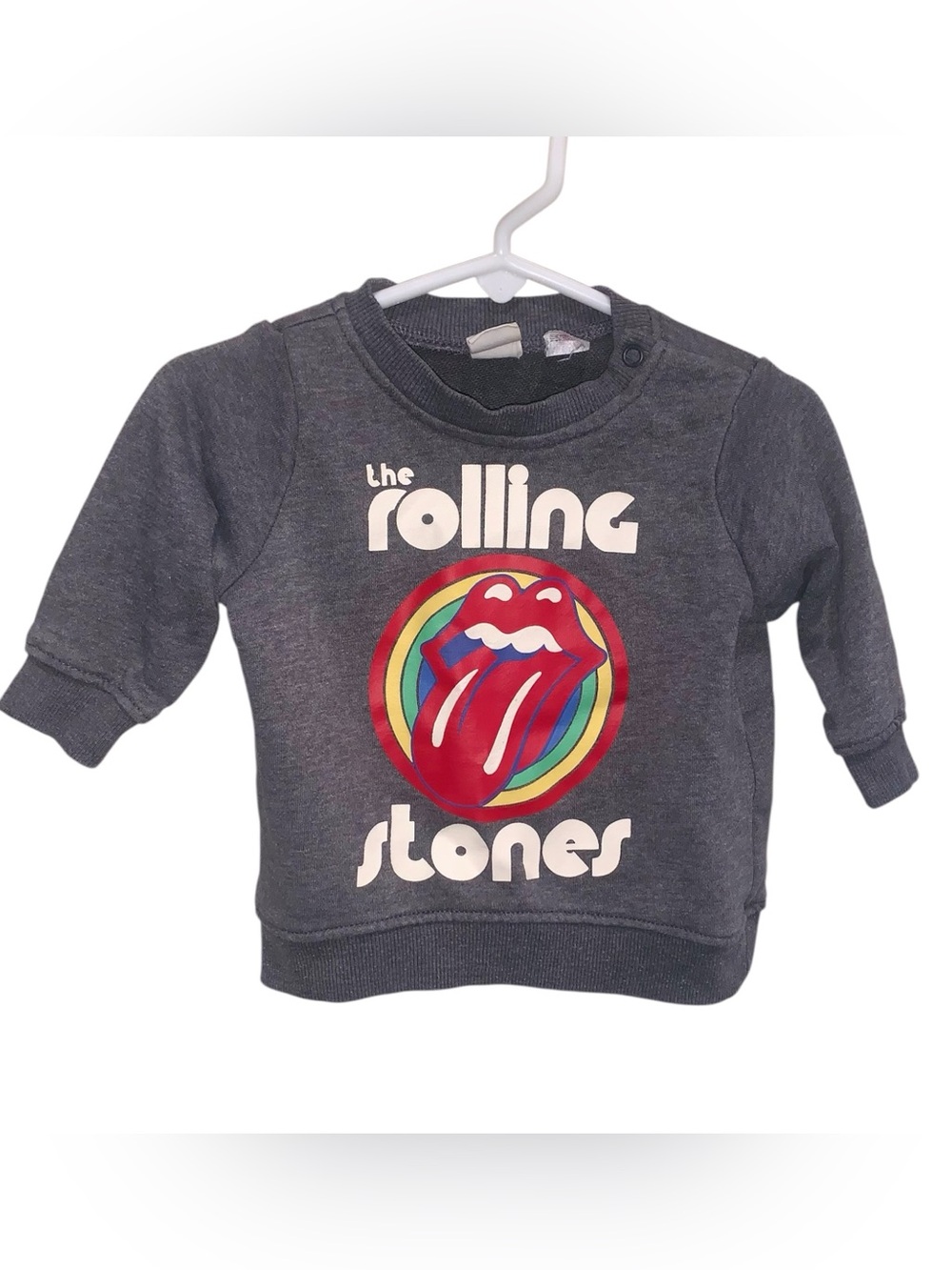 H&M Rolling Stones sweatshirt 6 months